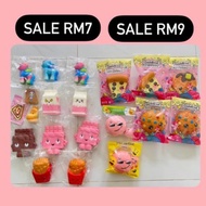 READY STOCK SALE SQUISHY FUN MURAH SLOW AND SOFT SQUISHY