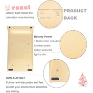 ROXUL Calculator, Black/Red/Blue/White 114x190x37mm  Calculator, Practical Plastic Office Calculator