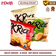 Delfioron Delfi Orion ORice O Rice Orice K-Rice KRice Crackers Sweet Rice Crackers
