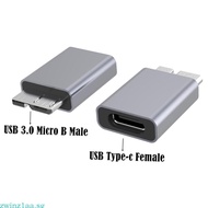 zwinz1aa USB 3 0 Type-C to Micro-B USB 3 0 Aluminum Adapter F for M Micro-B USB-C to Type C Fast Ada