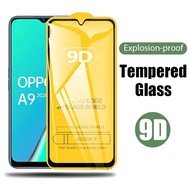 9D Full Tempered Glass For OPPO A6 A6x A5 A5i A5x A3 A3x A60 A18 A38 A98 A78 A58 A57 A5 A76 A96 A9 2