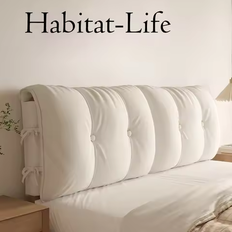Washable Anti-collision Large Bolster Cushion Headboard Pillow Cute Pillow Cojines Decorativos Floor