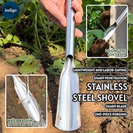 Stainless Steel Gardening Shovel Set Small gardening flat-blade shovel and Pointed shovel 不锈钢园艺铲