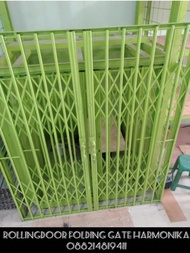 Rolling door Harmonika Folding Gate pintu geser