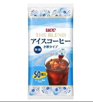 <🇹🇼台灣代購-UCC The Blend 無糖濃縮冷萃咖啡球 17.4ML X 50入
