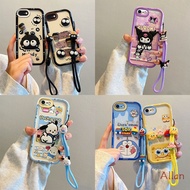 casing oppo a39 / a57 2016 case TPU 2026 New Kawaii Silicone Soft Full-Cover Shockproof, Lanyard Ant