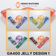 [VENUS WATCHES]GA400 VERSION 1 FANCY STYLISH CUSTOMIZE PRINT BAND AND BEZEL BNB