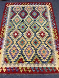 Turkish Kilim Rugs/carpets - 100% Wool size (120x180 cm-4x6 ft) (150x240 cm-5x8 ft) and (2x3 mt- 6.6