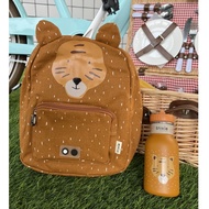 /Belgium Trixie Animal Shape Backpack Kindergarten Schoolbag Anti-Slip Chest Buckle 320g Compartment