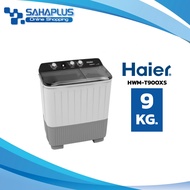 เครื่องซักผ้า 2 ถัง กึ่งอัตโนมัติ ความจุ 9 กก. Haier รุ่น HWM-T90 OXS