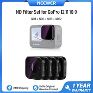 NEEWER Filter Set for GoPro Hero 12 11 10 9 CPL ND4 ND8 ND16 ND32 ND64 ND1000 Camera Lens Filters
