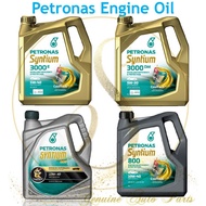 (100% ORIGINAL) Petronas 5W30 5W40 Fully Synthetic 10W40 Semi Synthetic Engine Oil 4L New Stock 2021
