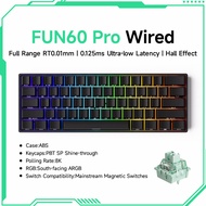 Akko MonsGeek FUN68 FUN60 PRO&MAX  HE Magnetic Keyboard 60% 65% Gaming Keyboards Rapid Trigger 8K Cu