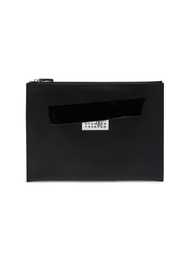 MM6 MAISON MARGIELA LEATHER CLUTCH BAG