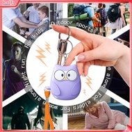 {halfa}  Panic Alarm Keychain Personal Alarm Keychain Portable Self-defense Alarm Keychain with Led 