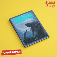 Godzilla Hardcover Notebook A5 Size4A, Notebook, Agenda, Planner, Journal, Notebook, Couple Gift