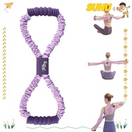 SUHU 8-Line Puller, 10/15/20 Pounds Resistance Multi-functional Yoga Tensioner, Portable Elastic Ban