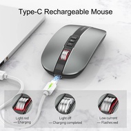 DEGRAD ABS Bluetooth 2.4GHz Wireless Mouse Wireless Bluetooth Compatible M113 2.4GHz Optical Mice Recharge Mouses Dual Modes M113 Dual Mode Silent Mice Pad Computer PC Laptop