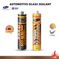 Vtech Auto Glass Sealant VT655 VT665 | Windscreen Windshield Adhesive | Primerless PU Silicone Cermi