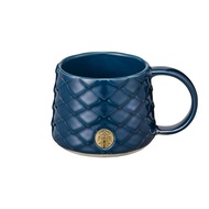 Starbucks Korea 2024 New Year Dragon Blue Scale Mug 355ml