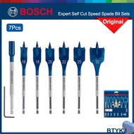 Bosch 7Pcs Expert Self Cut Speed Spade Bit Sets Woodworking Drill Bits Set Power Tools Accessories