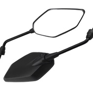 EZ 125i SIDE MIRROR LONG STEM BLACK 1 SET BIG LEAF TYPE