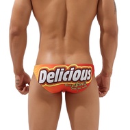 men's underwear  Fashion printed men's Briefs Fashion sexy underpants 00104