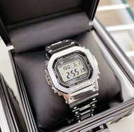 【全新卡西歐小方塊】B5000鋼帶款銀色特咪版 經典G-Shock