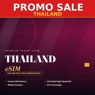 [PROMO] Thailand Travel eSIM 5GB-50GB & Unlimited Data | Big Sale | Instant QR | 4G/5G