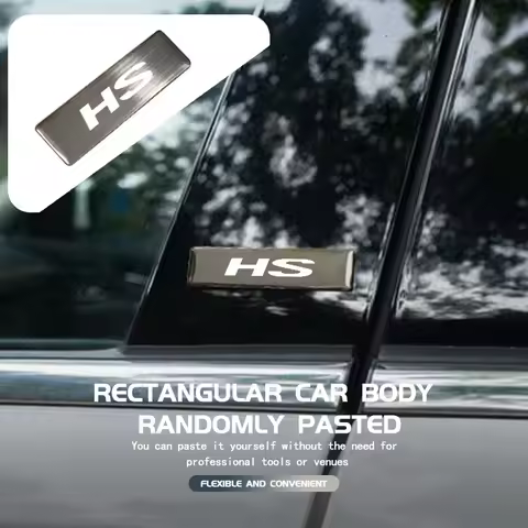 Car Logo Body Sticker Aluminum Alloy Emblem Auto Stickers For MG HS RX5 RX8 350 550 GS GT Hector Gun