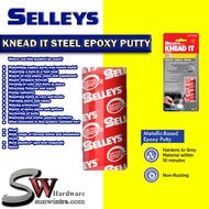 Selleys Knead It Steel Epoxy Putty 50Gm