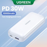 UGREEN 10000mAh PD30W 2-Ports USB-A USB-C Fast Charging Power Bank