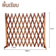 【Cai-Cai】รั้วตกแต่งสวน DIY Garden Fence รั้วไม้แบบยืดหดได้ รั้วสวน เสียบดินได้/พื้นเรียบ ป้องกันการก