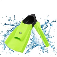 Australian Swimming Silicone Fins For Children And Adults Original Classic Basic Model Green DMC