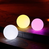 LP-6 QMM💎Solar OutdoorLEDColorful Luminous Ball Ball Lamp Moon Lawn Decoration Props Courtyard Landscape Floor Lamp VZT7