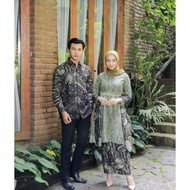 Kebaya Set Baju Couple Modern / Set Kebaya Brokat / Couple Keluarga /