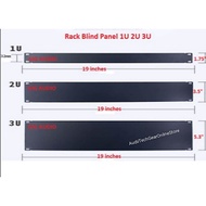 Flight Case Rack Mountable Blind Plate 1U 2U 3U Plain Panel (1Pc)