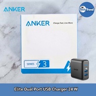 (Anker) Elite Dual Port USB Charger 24 W หัวชาร์จยูเอสบี
