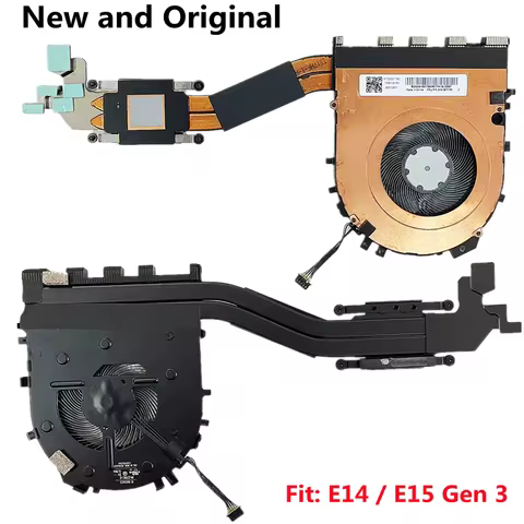 New Original UMA CPU Cooling Fan Cooler Heatsink Radiator For Lenovo ThinkPad E14 Gen 3 E15 Gen 3 La