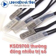 KSD9700 Fuses 10 Thermal 250V 5A normally closed in many values 40 45 50 55 60 65 70 75 85 90 95 110