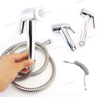 2 Types ABS Toilet Bathroom Hand Held Bidet Shower Sprayer Head Spray Spring Water Hose Ass Clean Tube Home Tap WB5SG