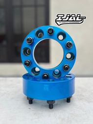 adaptor spacer roda 5 cm lubang baut 6 spacer velg mobil r2 - blue 1 buah