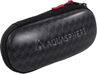 AQUASPHERE 176106 Swim Goggles Case, Swim Goggle Case, BK/RED