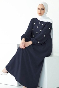 Stylish Jubah for Muslimah with diamonds beeds Plus Size Xs to 8XL