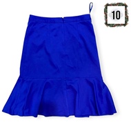 10. PRELOVED - BHS ROYAL BLUE SKIRT SIZE 38 EUR