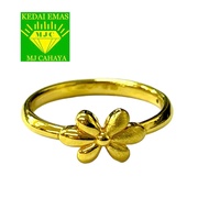 Emas 999 Gold Flower Ring