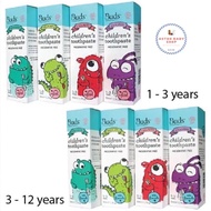 Buds Children Toothpaste Xylitol (1-3y) & Flouride (3-12y) Buds Toothpaste