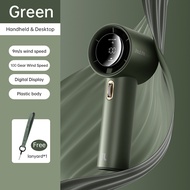 JISULIFE Handheld Fan Pro1 / Pro1S Rechargeable 100 Gear Wind Speed Metal Body Digital Display