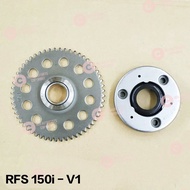 STARTER ONE WAY BEARING ASSY (WITH GEAR) - BENELLI - RFS 150i - V1 (100% ORIGINAL PARTS)