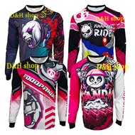 Food Panda Jersey Racing Bike Sportswear Motorcycle Long Sleeves Shirts